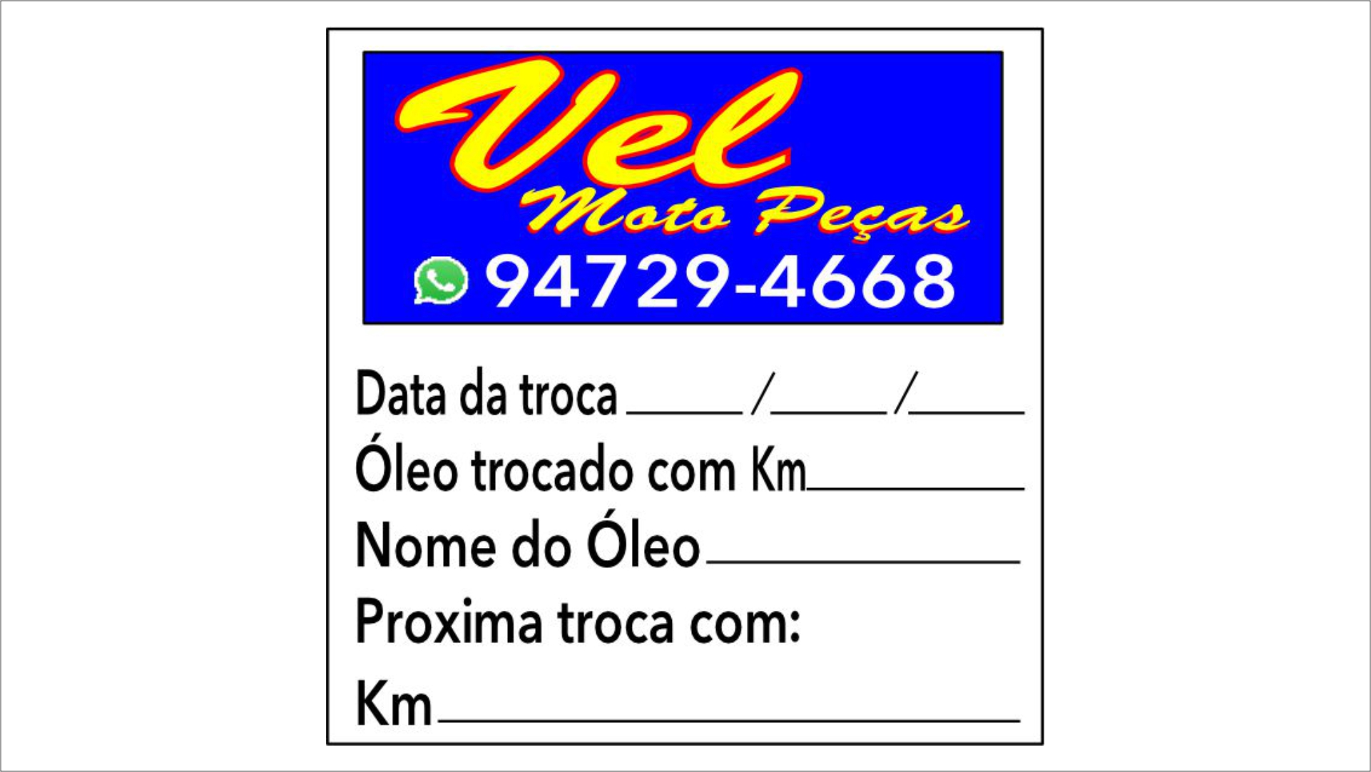 adesivo impressão digital