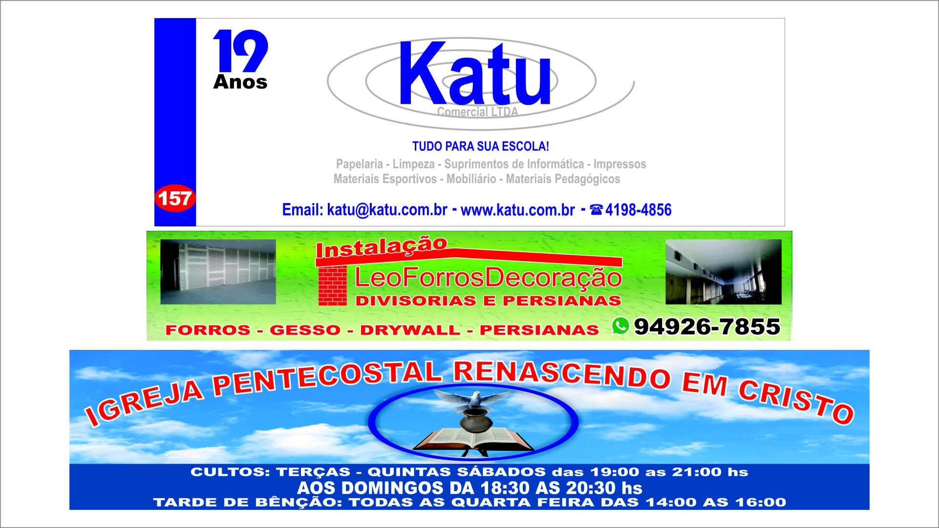 Totem de sinalização