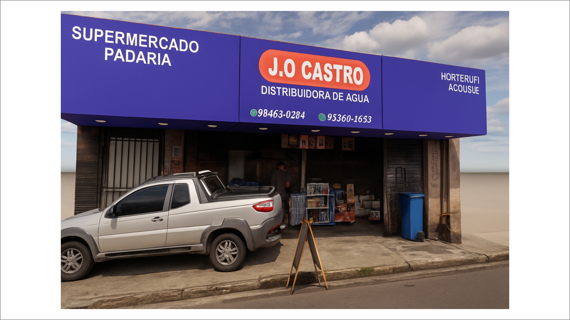 Projeto 3D de fachada