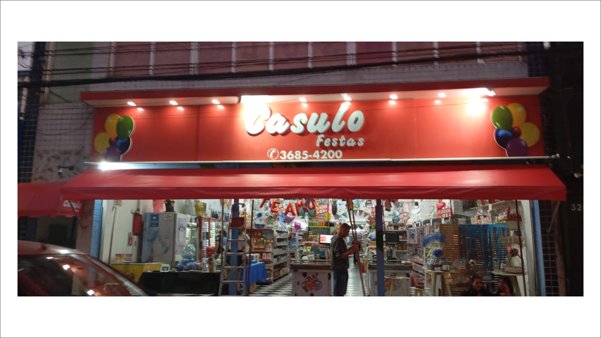 Toldo cortina em área gourmet