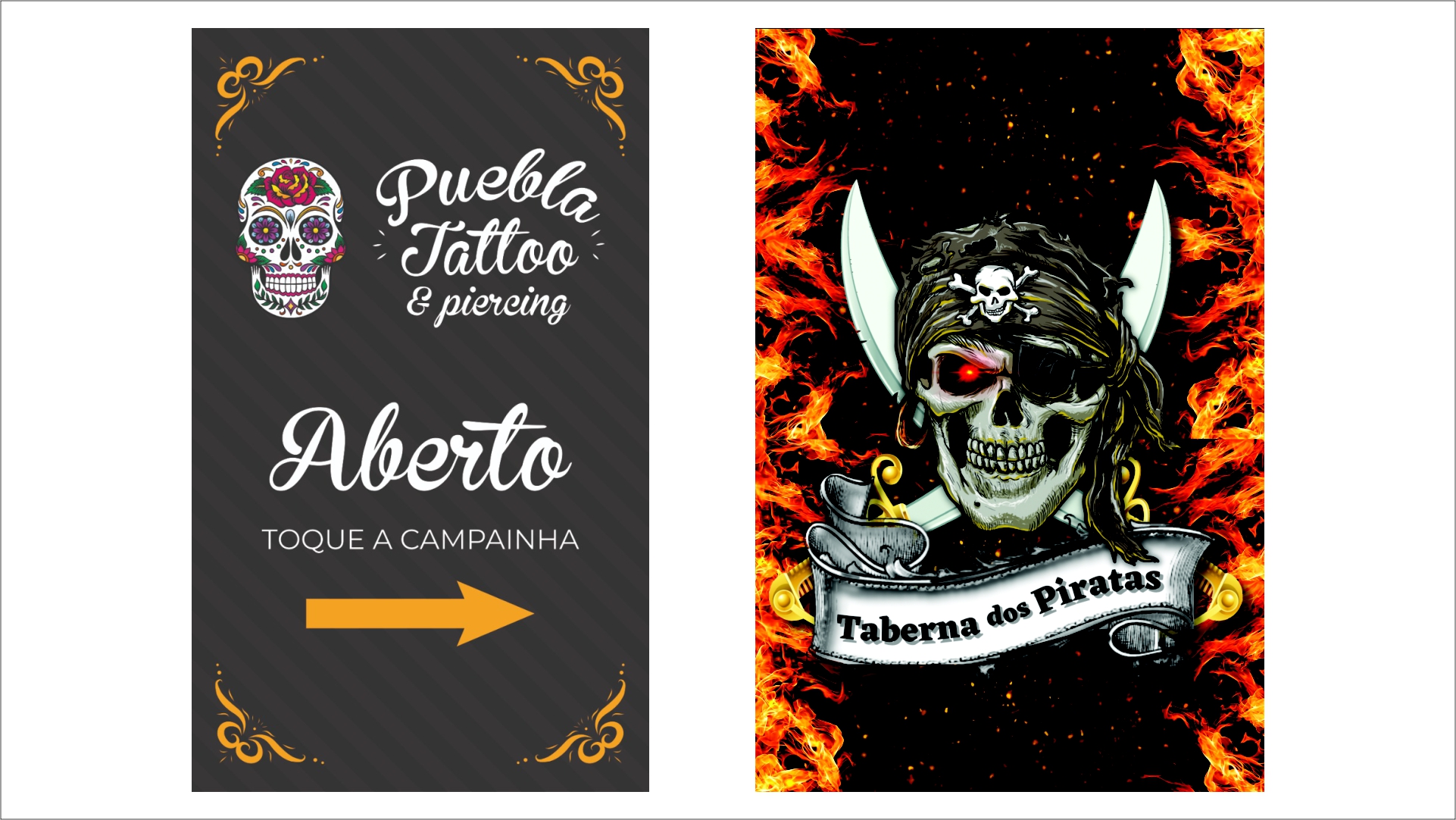 Totem de sinalização