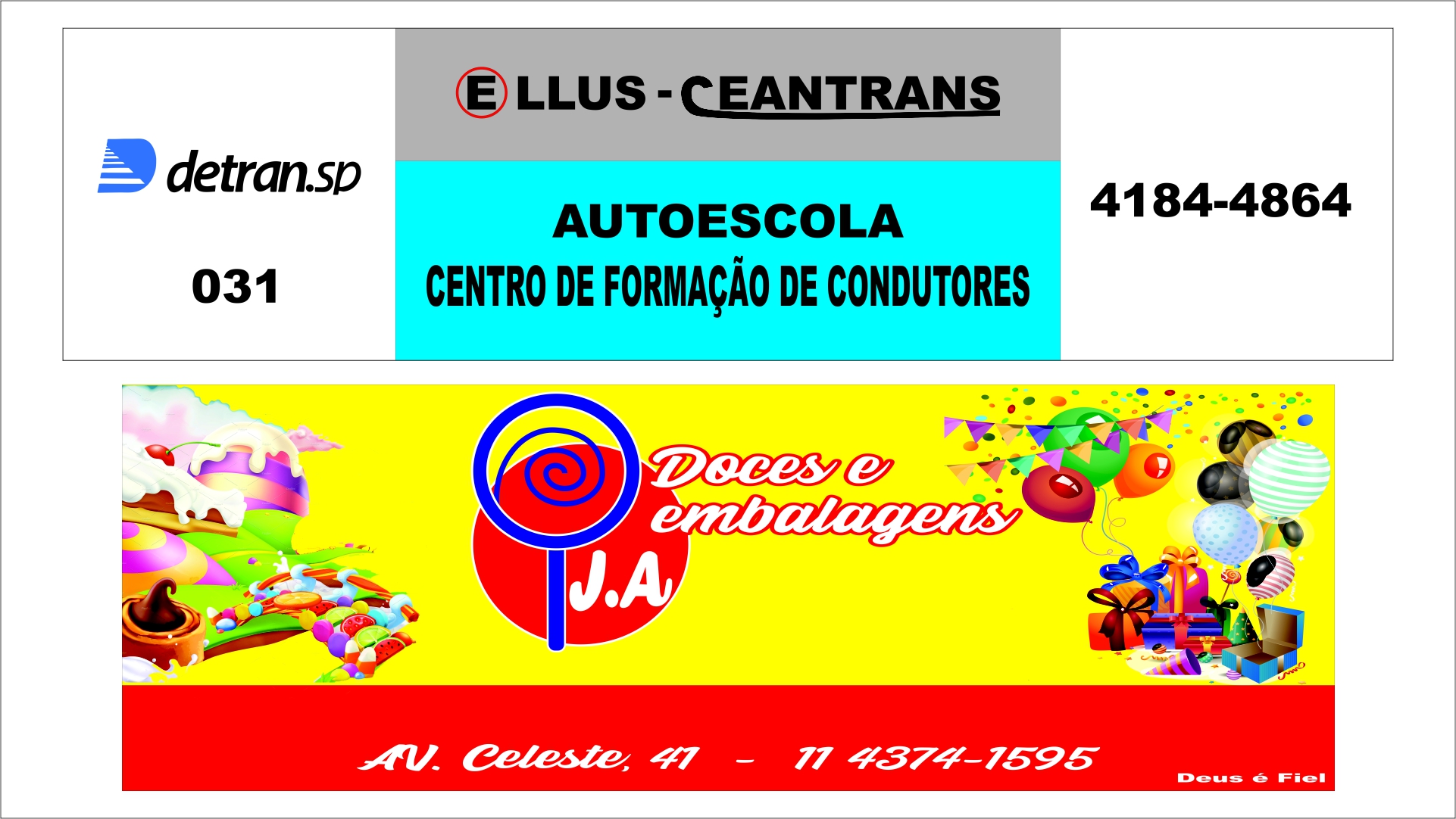 Totem de sinalização