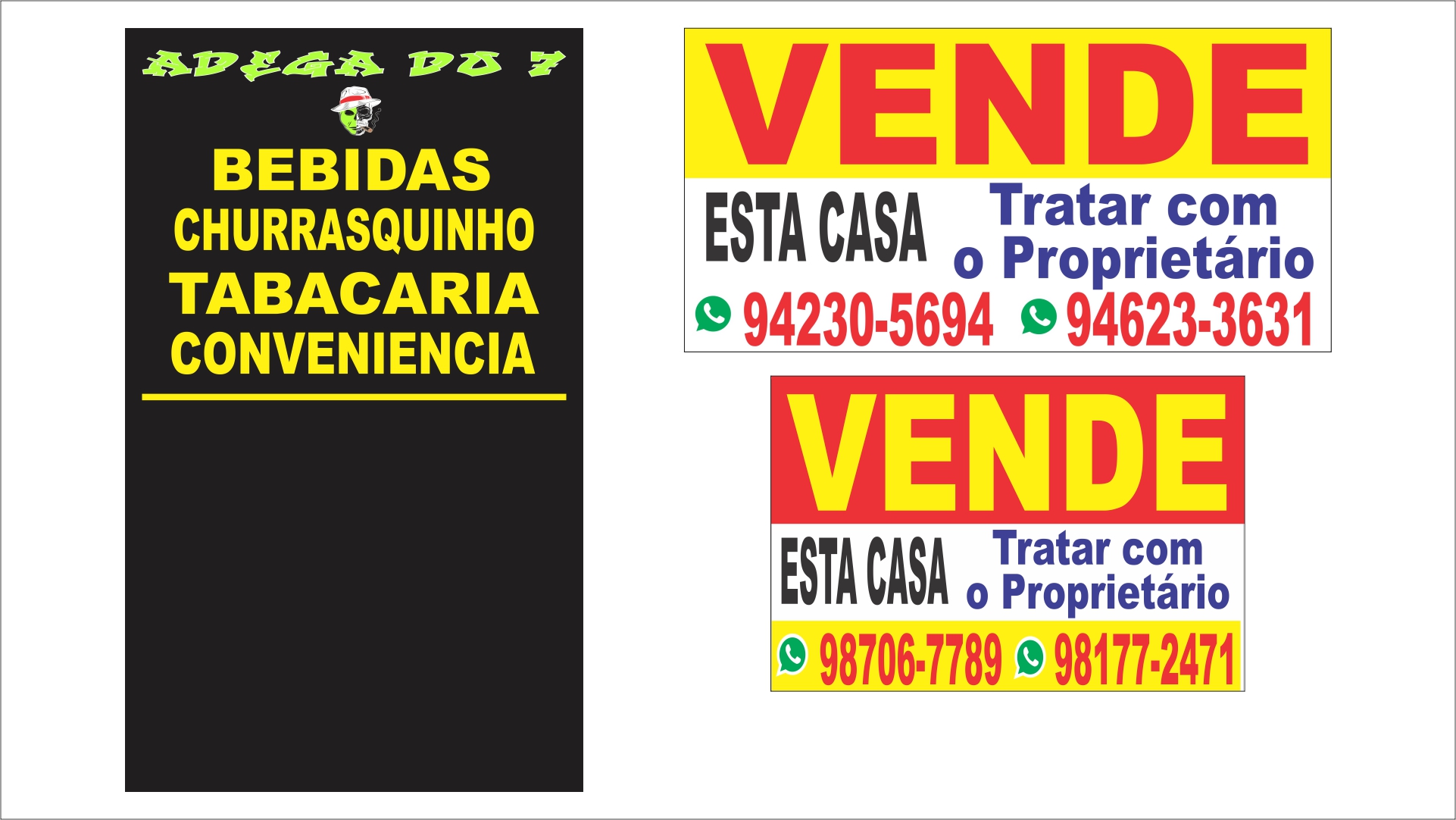 Totem de sinalização