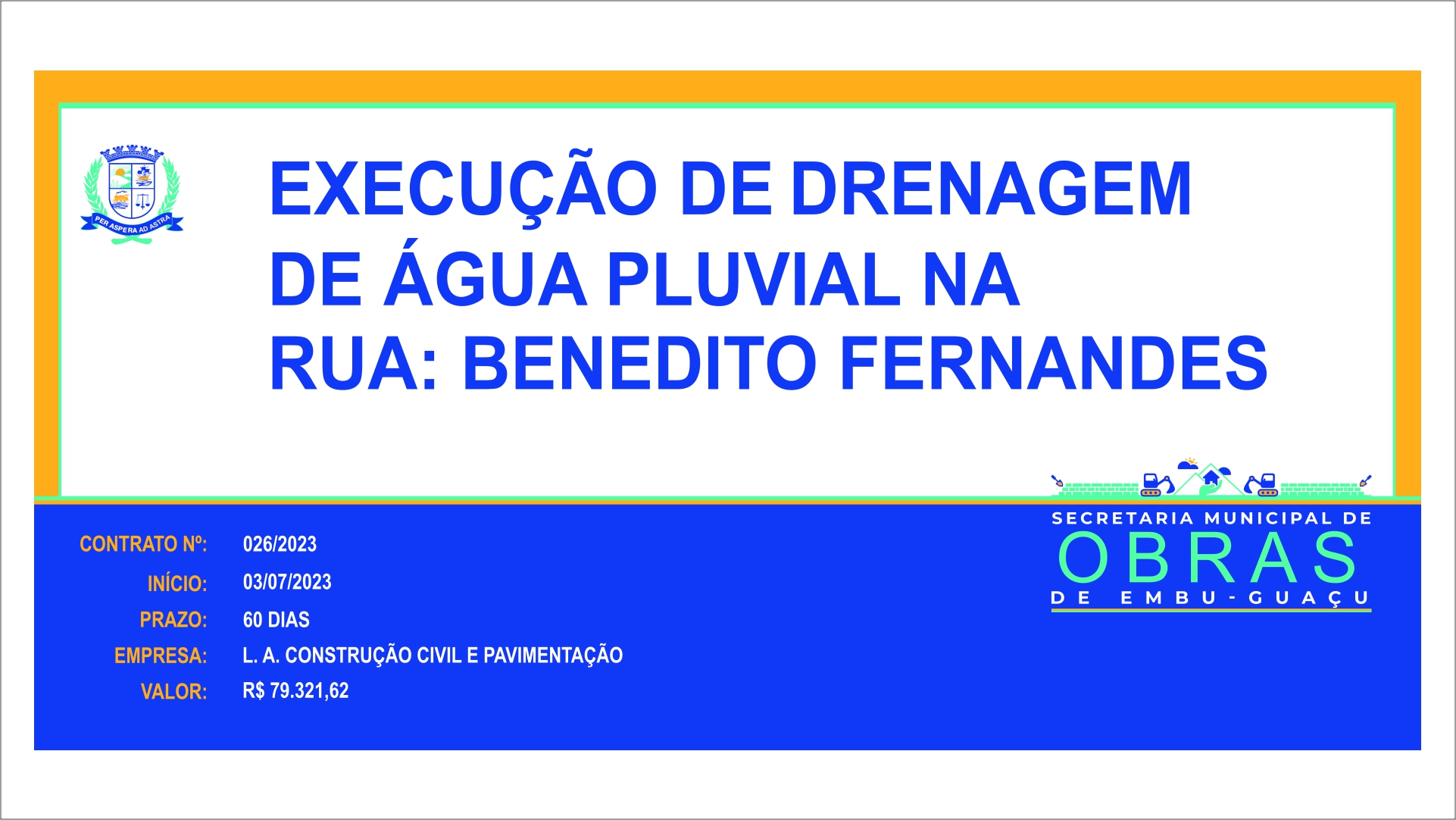 Totem de sinalização