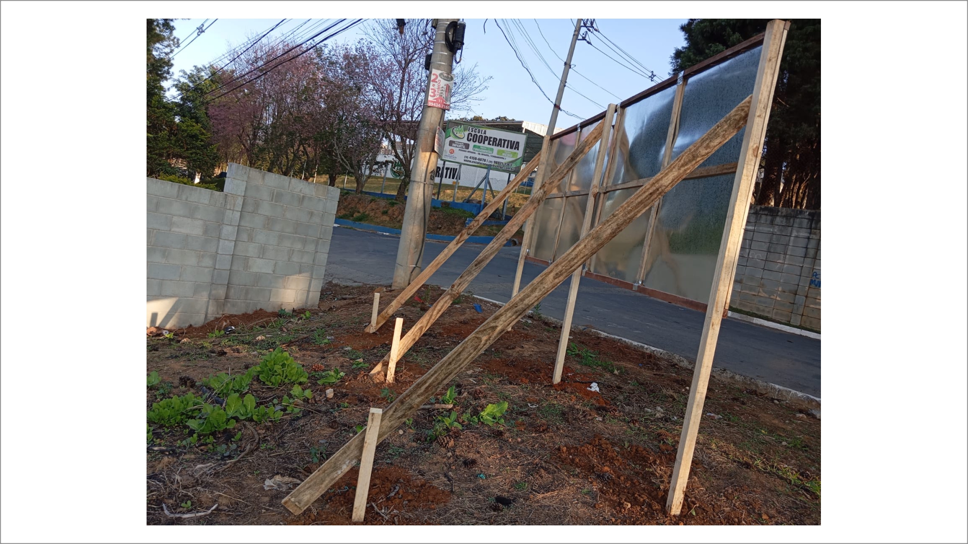 Totem de sinalização