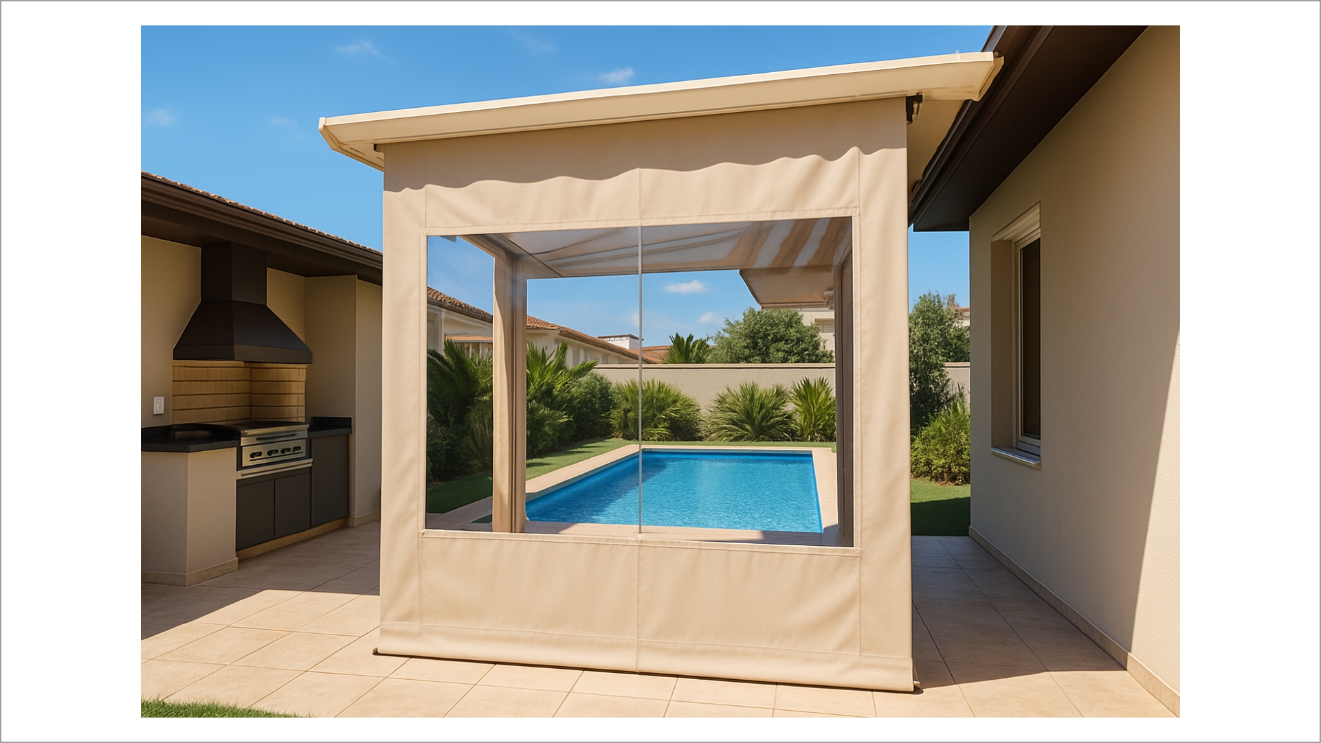 Toldo instalado
